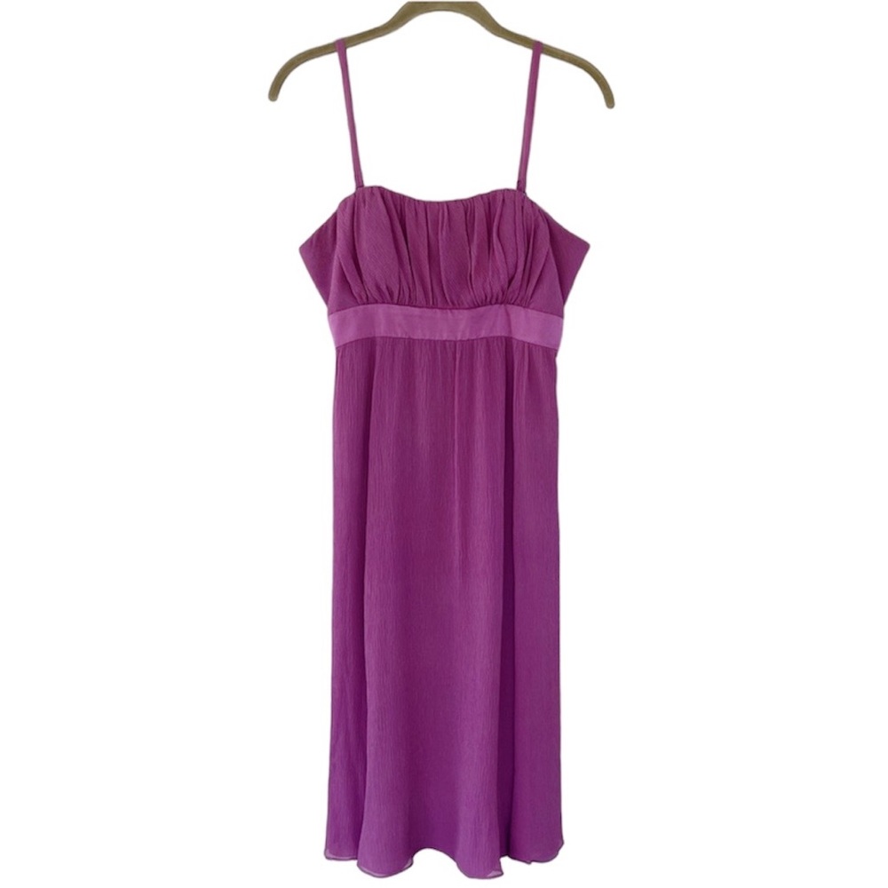 Ted Baker London Silk Crepe Flowy Elegant Formal Dress Size 2